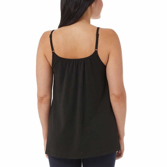 NWT 32 Degrees Women's 2 Pack Bra Top Cami Black/Purple Size S $60 FLD220 - Picture 4 of 8